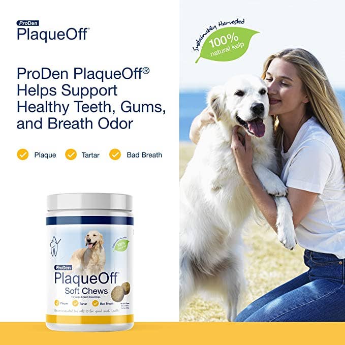 PlaqueOff Soft Chews Large Breed 90ct