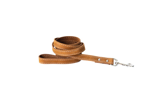 Traditional Style Soft Leather Euro Dog Lead