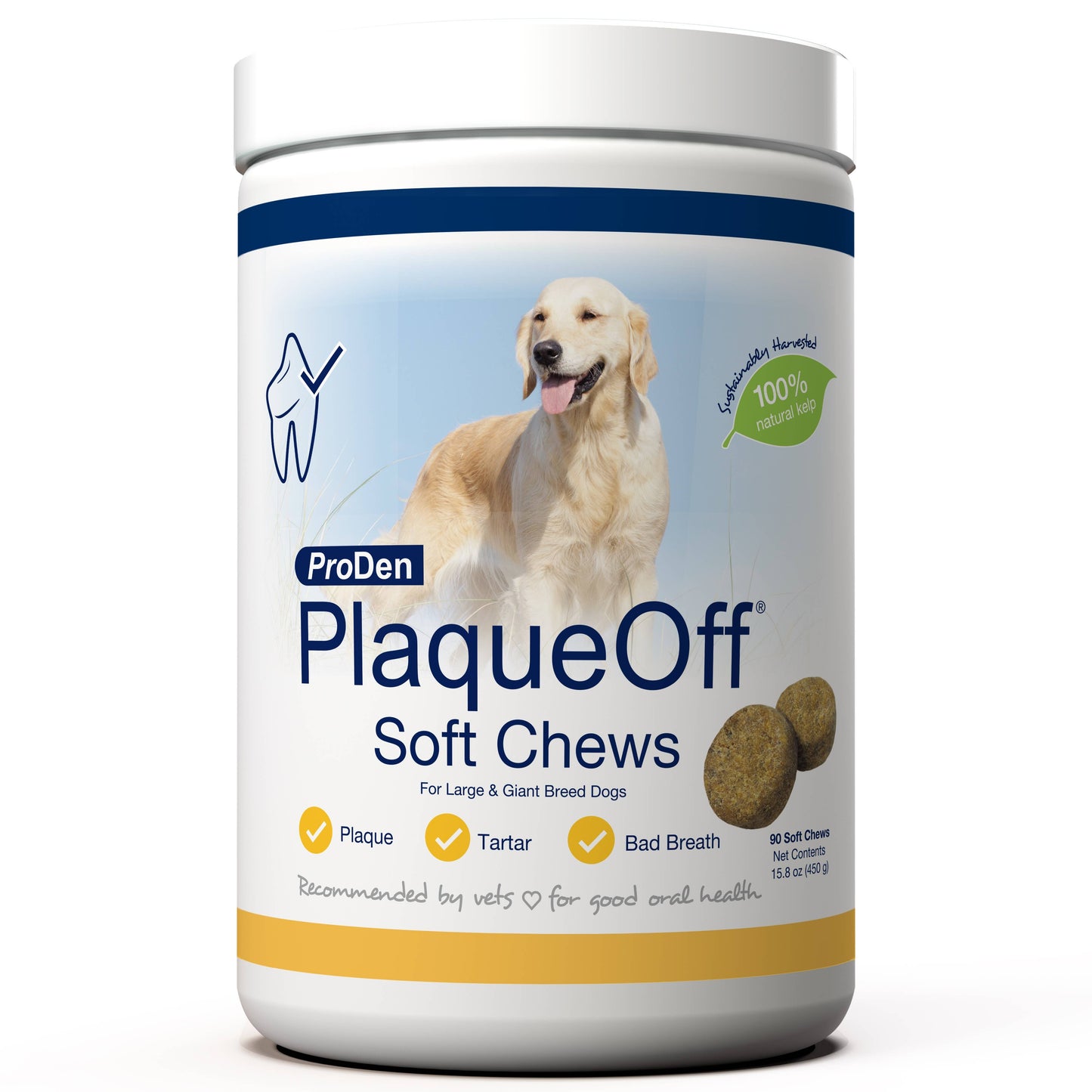 PlaqueOff Soft Chews Large Breed 90ct